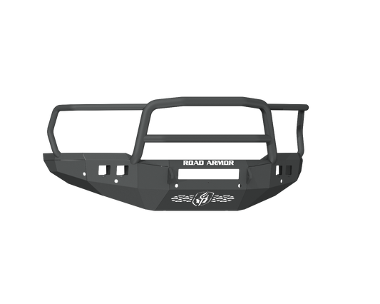Stealth Front Non-Winch Bumper Lonestar Guard - Texture Black 2019-2024 RAM 4500 5500