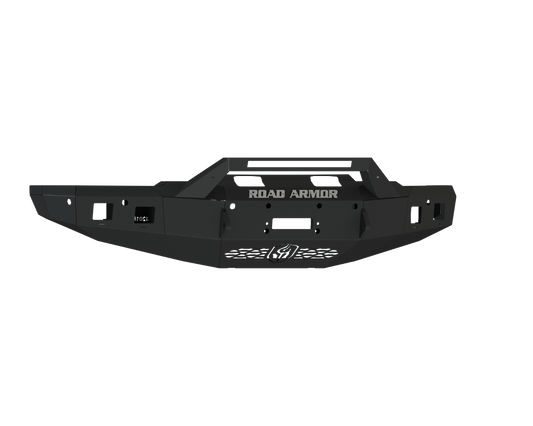Stealth Front Winch Bumper Sheet Metal Pre-Runner Guard - Texture Black 2019-2024 RAM Rebel