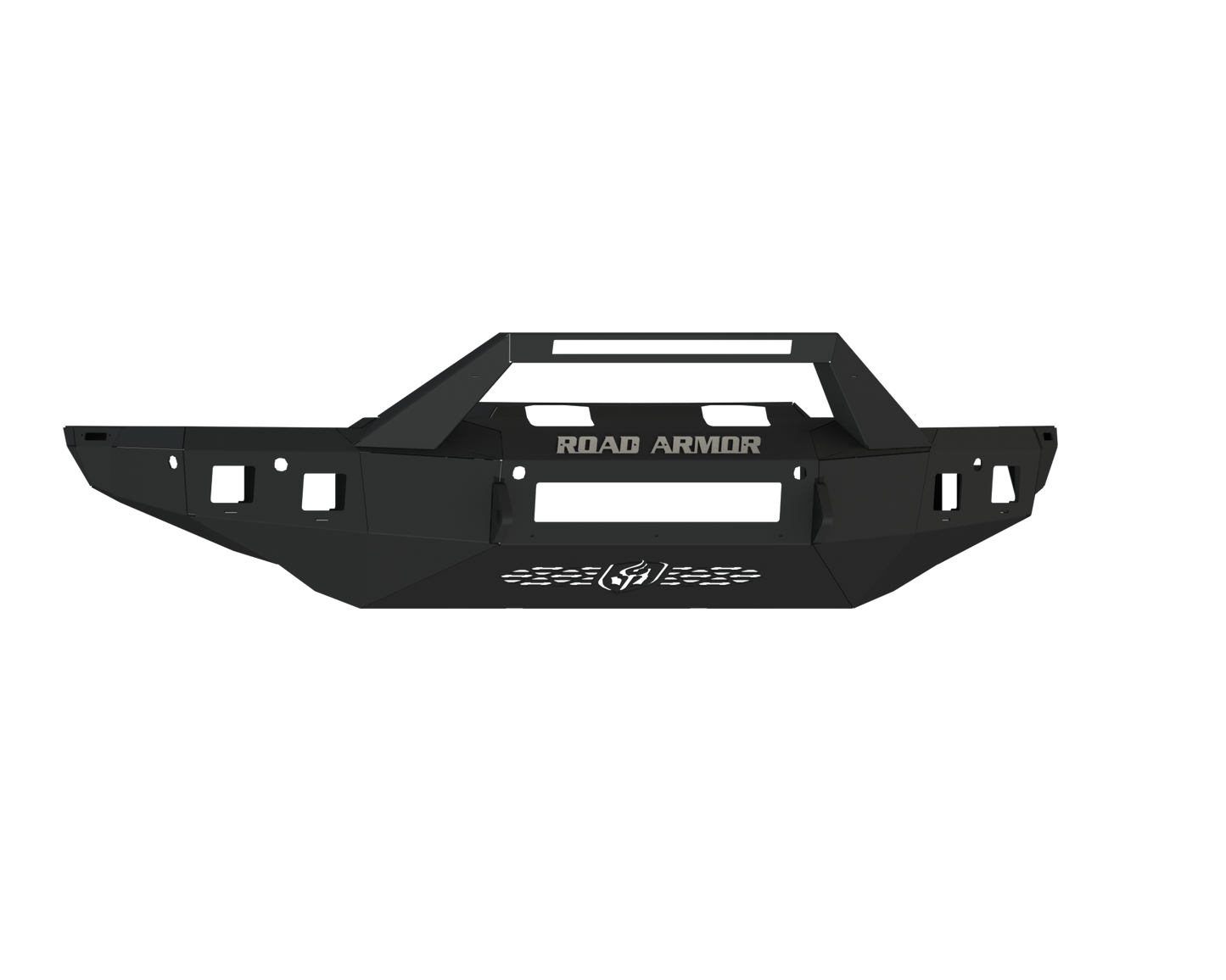 Stealth Front Non-Winch Bumper Sheet Metal Pre-Runner Guard - Texture Black 2021-2024 RAM TRX