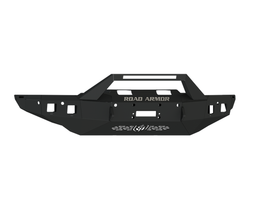 Stealth Front Winch Bumper Sheet Metal Pre-Runner Guard - Texture Black 2021-2024 RAM TRX