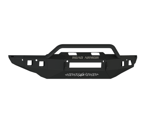 Stealth Front Non-Winch Bumper Pre-Runner Guard - Texture Black 2021-2024 RAM TRX