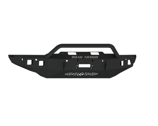 Stealth Front Winch Bumper Pre-Runner Guard - Texture Black 2021-2024 RAM TRX