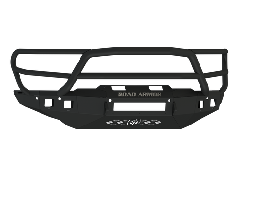 Stealth Front Non-Winch Bumper Lonestar Guard - Texture Black 2021-2024 RAM TRX