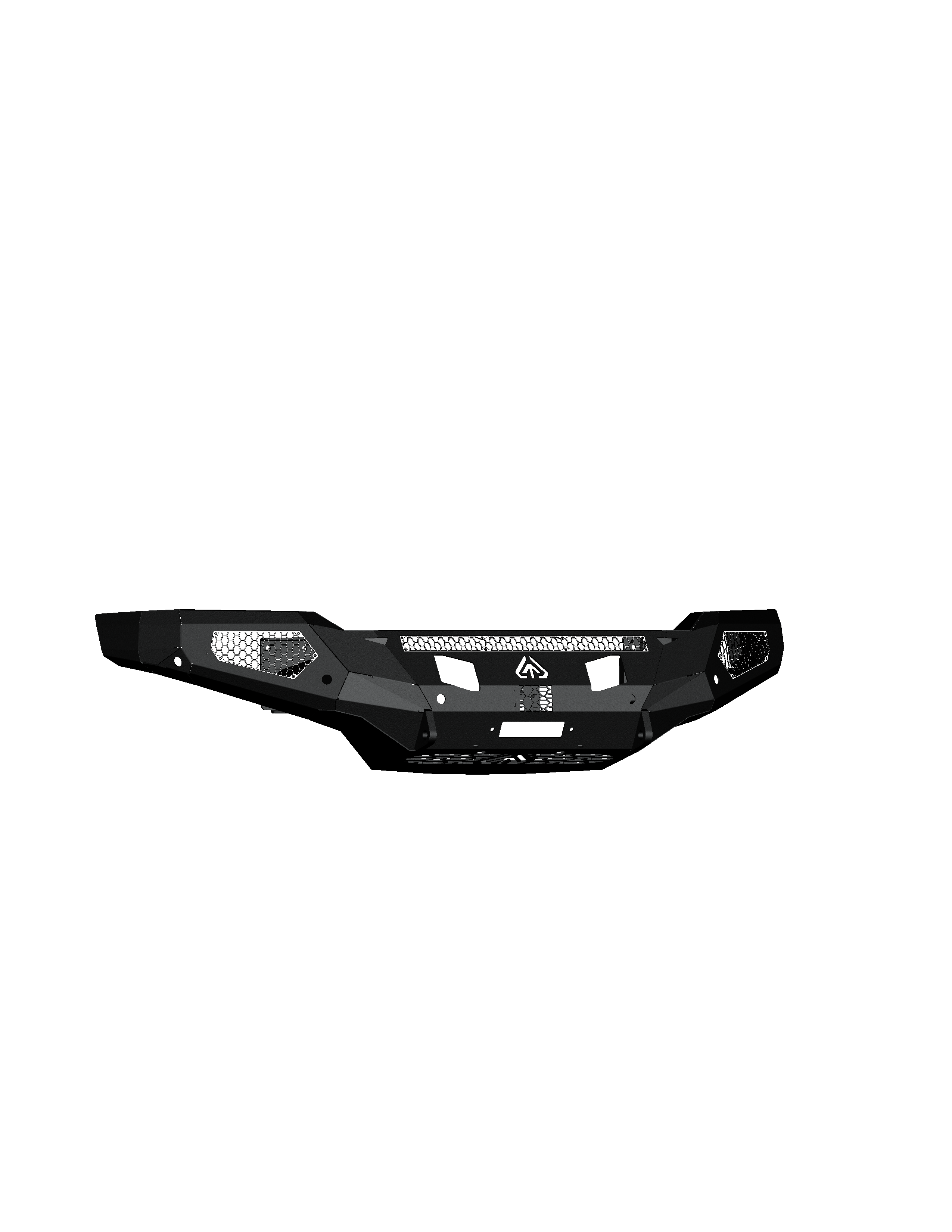 Evolution Front Winch Bumper - Texture Black - 2025-2027 -RAM - 1500