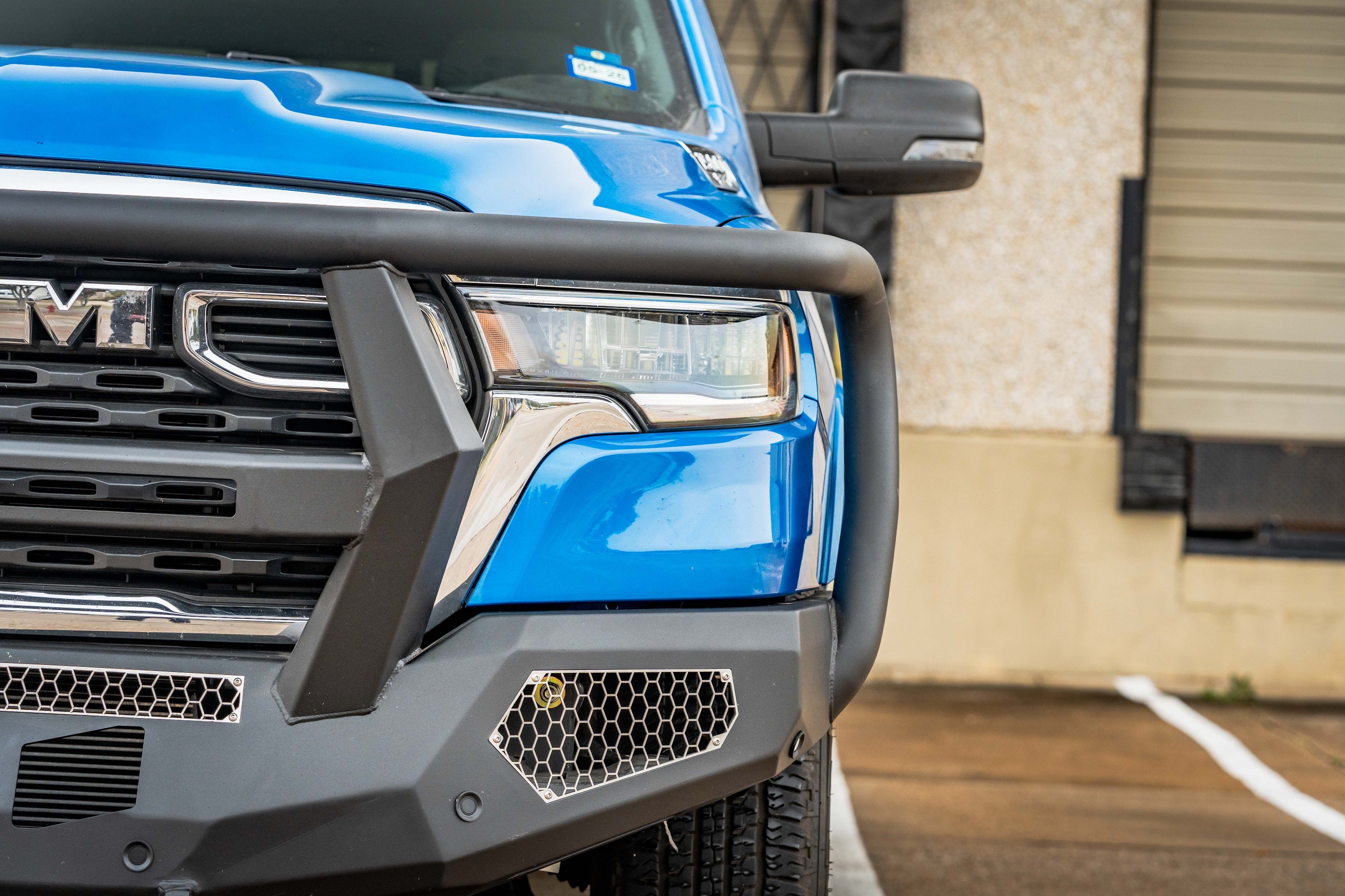 Evolution Front Winch Bumper Reaper Guard - Texture Black - 2025