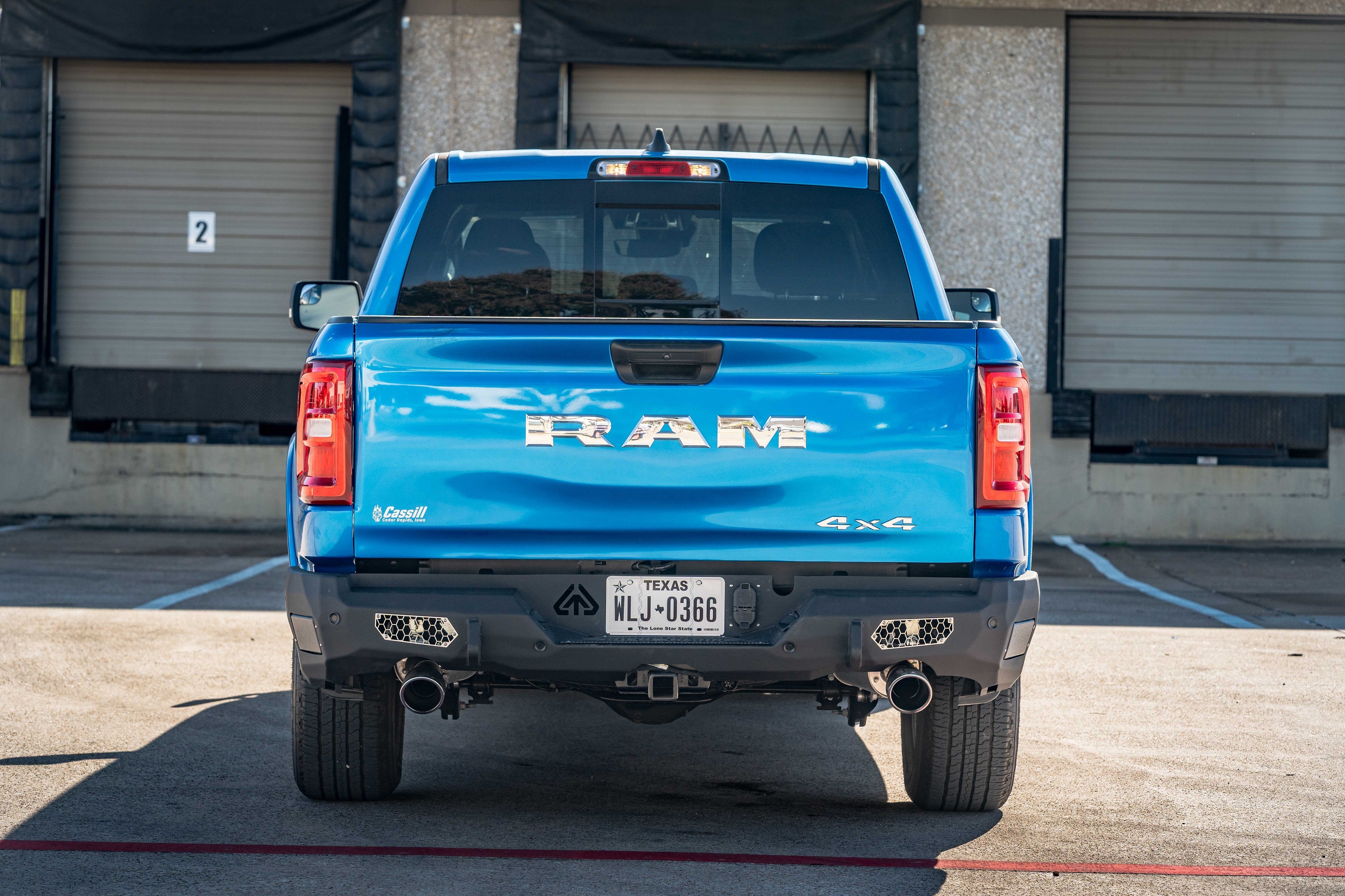 Evolution Rear Non-Winch Bumper - Texture Black - 2025-2027 -RAM - 1500