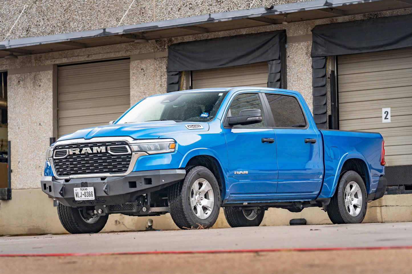 Stealth Front Winch Base Bumper - Texture Black - 2025-2027 -RAM - 1500