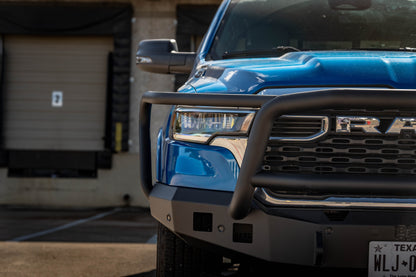 Stealth Front Winch Bumper Lonestar Guard - Texture Black - 2025-2027 -RAM - 1500