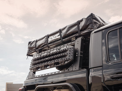 Treck Bed Rack System | Drill-Less Mounting Bracket Kit  - Texture Black 2015-2023 Ford F-150 Raptor