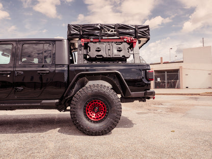 Treck Bed Rack System Accessory | High Lift Jack Mount - Texture Black