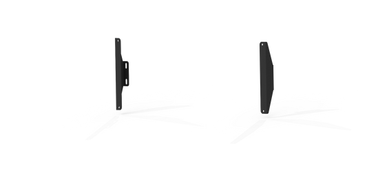 Treck Bed Rack System Accessory | Traction Board Brackets (Pair) - Texture Black