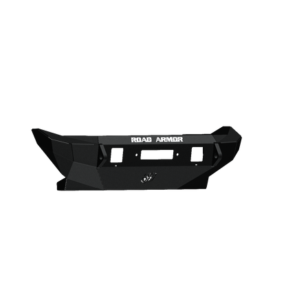Stealth Front Mid Width Winch Bumper - Texture Black 2007-2018 Jeep JK JKU