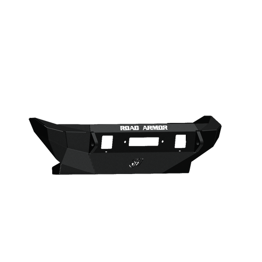 Stealth Front Mid Width Winch Bumper - Texture Black 2007-2018 Jeep JK JKU