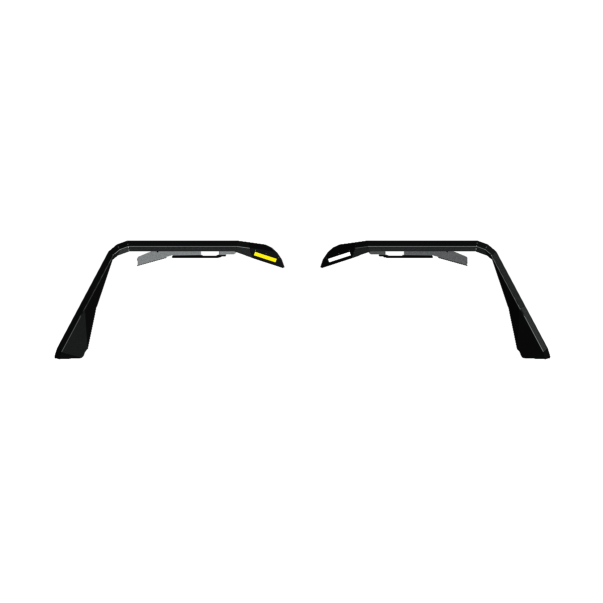 Stealth Front Fender Flares - Texture Black 2007-2018 Jeep JKU