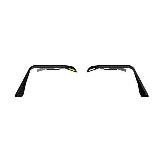 Stealth Front Fender Flares - Texture Black 2007-2018 Jeep JKU