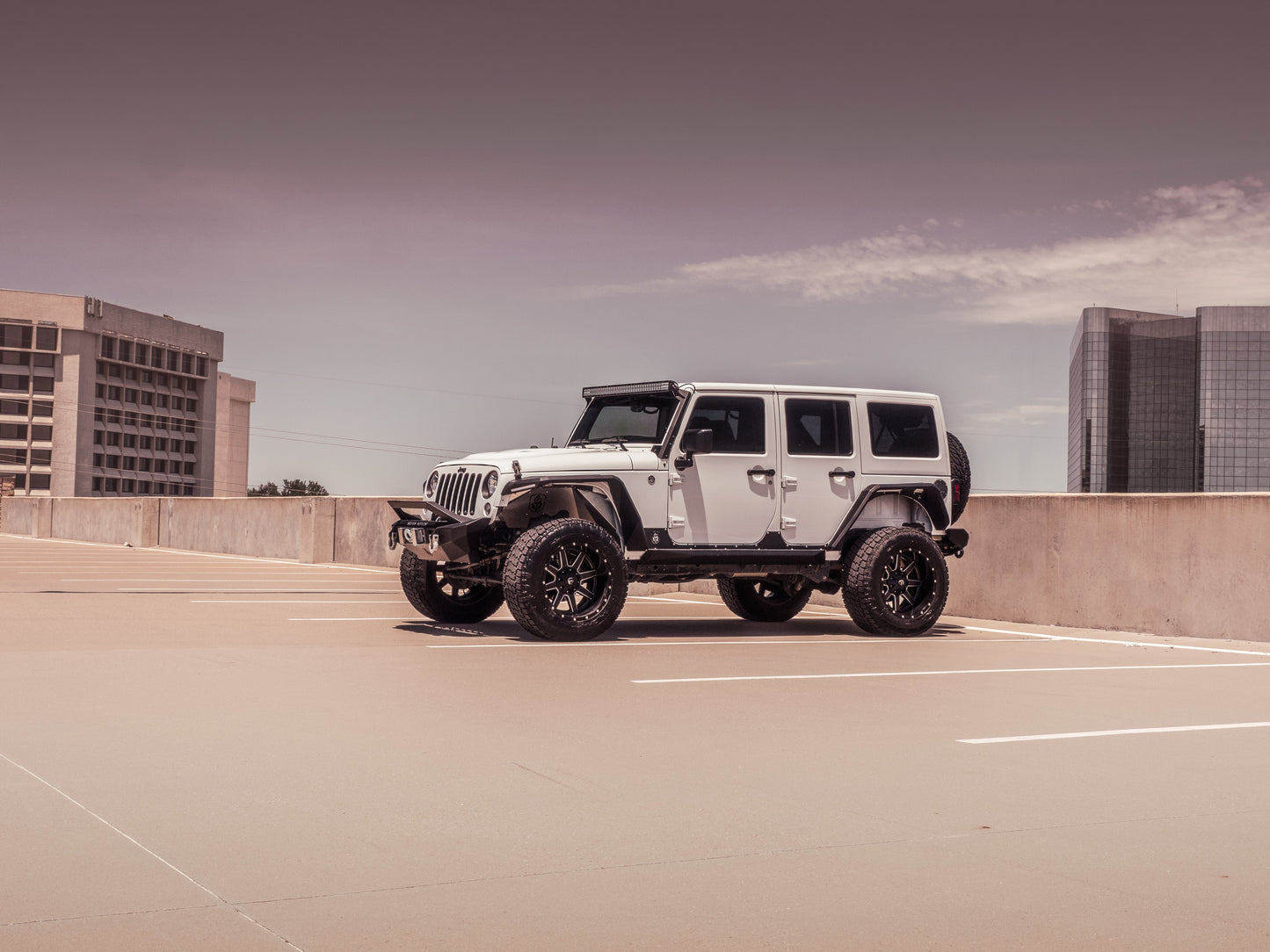 Stealth Front Fender Flares - Texture Black 2007-2018 Jeep JKU