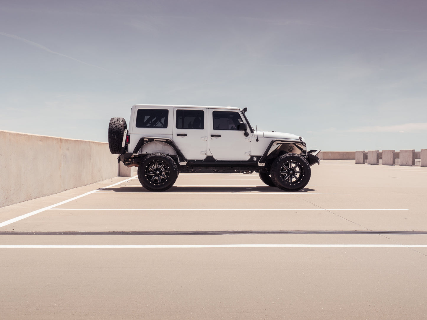 Stealth Rear Fender Flares - Texture Black 2007-2018 Jeep JKU