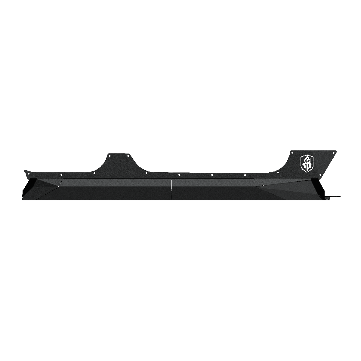 Stealth Rocker Guards | 4 Door- Texture Black 2007-2018 Jeep JKU