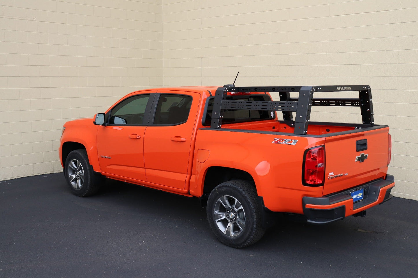 Treck 5Ft. Adjustable Bed Rack System | Includes Bracket Kit - Texture Black 2015-2022 GMC Canyon