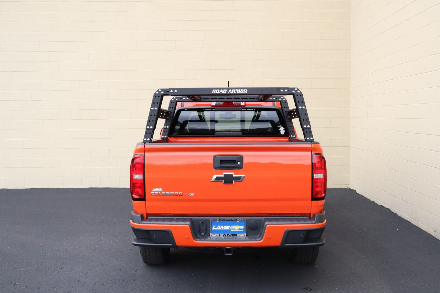 Treck 5Ft. Adjustable Bed Rack System | Includes Bracket Kit - Texture Black 2015-2022 GMC Canyon