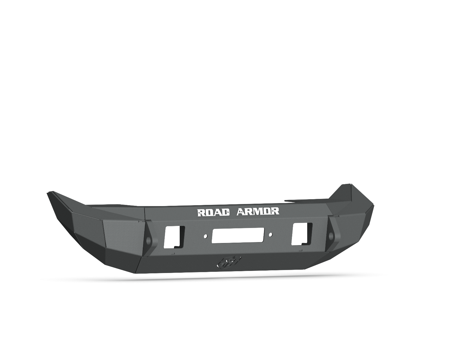 Stealth Front Mid Width Winch Bumper - Texture Black 2018-2025 Jeep JL JLU JT