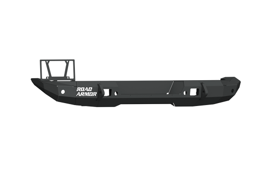 Stealth Rear Mid Width Non-Winch Bumper | Tire Carrier Hole - Texture Black 2018-2025 Jeep JL JLU