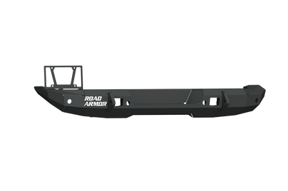 Stealth Rear Mid Width Non-Winch Bumper - Texture Black 2018-2025 Jeep JL JLU