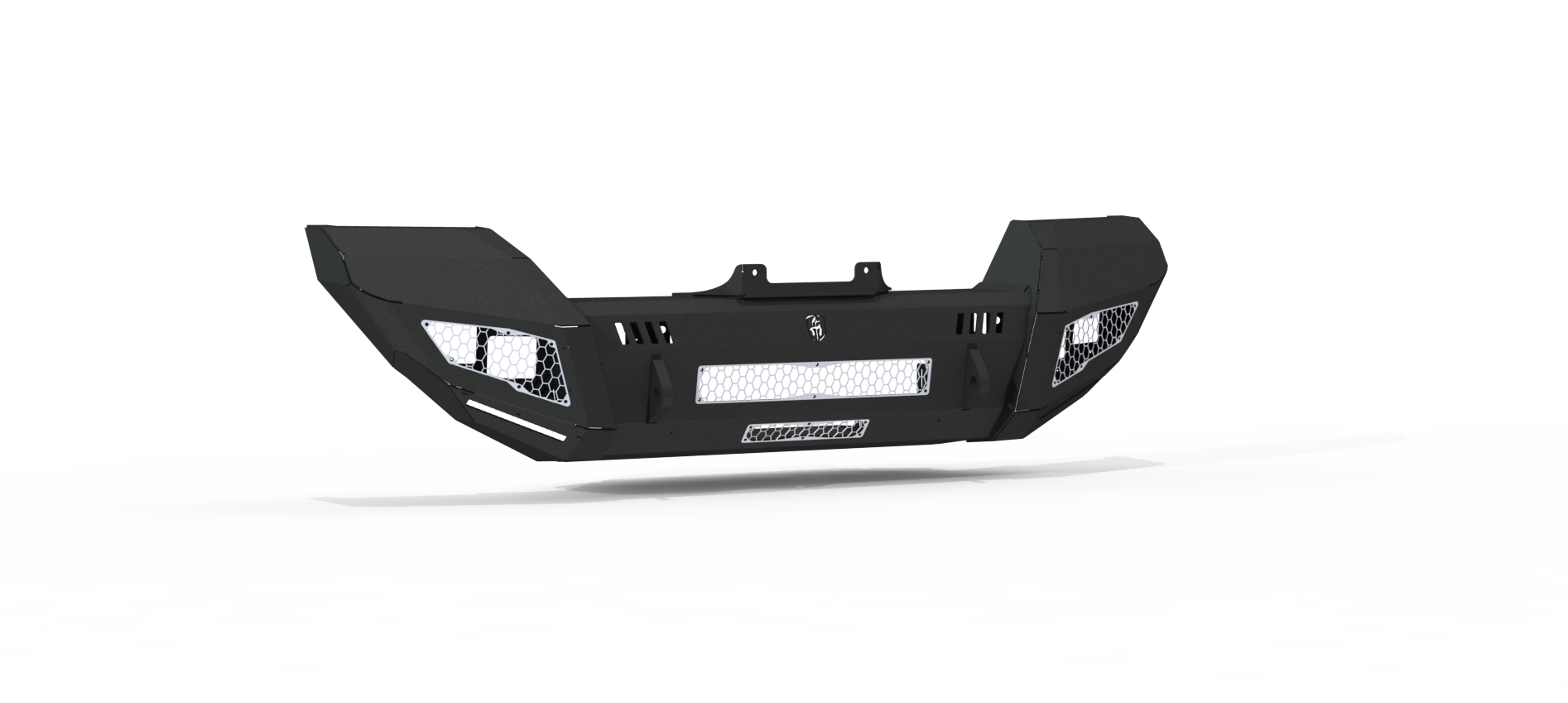 iDentity Front Jeep Full Width Winch Bumper | Rubicon Only - Texture Black 2018-2023 Jeep JL Rubicon JT Rubicon
