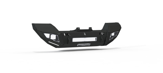 iDentity Front Jeep Full Width Winch Bumper | Rubicon Only - Texture Black 2018-2023 Jeep JL Rubicon JT Rubicon