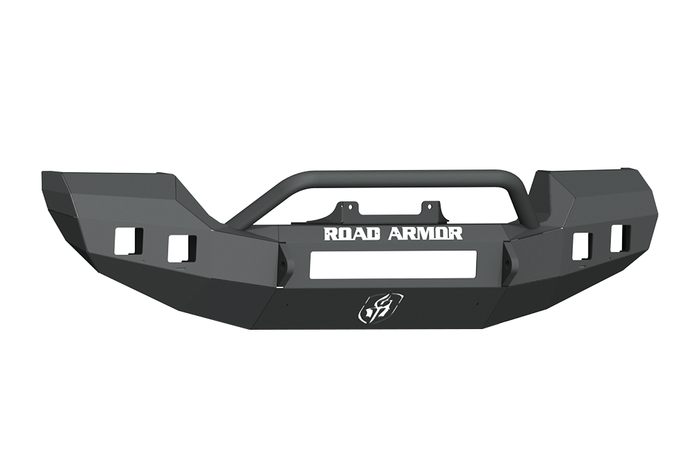 Stealth Front Full Width Winch Bumper Pre-Runner Guard | Rubicon Only - Texture Black 2018-2025 Jeep JL JLU JT