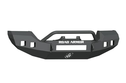 Stealth Front Full Width Winch Bumper Pre-Runner Guard | Rubicon Only - Texture Black 2018-2025 Jeep JL JLU JT