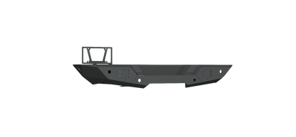 Spartan Rear Bumper - Texture Black 2018-2023 Jeep JL JLU