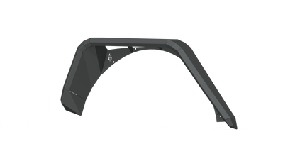 Stealth Rear Fender Flares - Texture Black 2018-2025 Jeep JL JLU