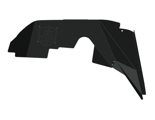Stealth Front Fender Liners - Texture Black 2018-2025 Jeep JL JLU JT