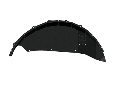 Stealth Rear Fender Liners - Texture Black 2018-2025 Jeep JL JLU