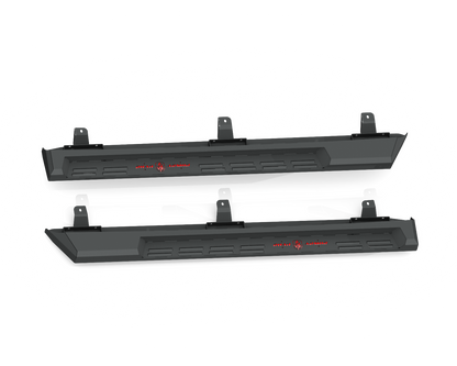 Stealth Side Step | 4 Door - Texture Black 2018-2025 Jeep JLU