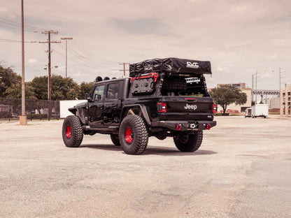 Stealth Rear Full Width Winch Bumper - Texture Black 2020-2025 Jeep JT