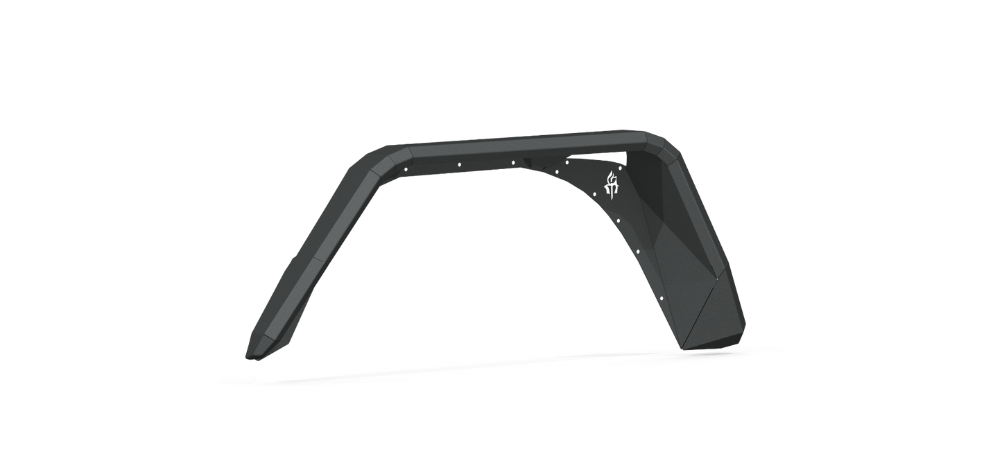 Stealth Rear Fender Flares - Texture Black 2020-2025 Jeep JT