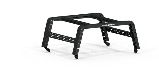 Treck 5Ft. Adjustable Bed Rack System | Includes Bracket Kit - Texture Black 2005-2023 Toyota Tacoma