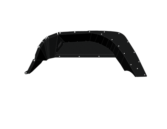 Stealth Rear Fender Liners - Texture Black 2020-2025 Jeep JT