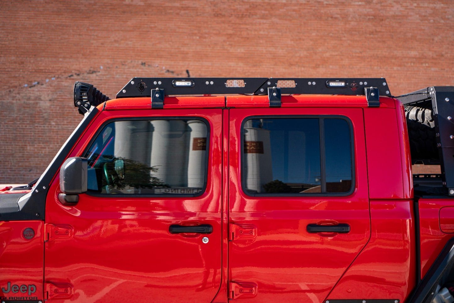 Treck Roof Rack System | Modular | 4 Door - Texture Black 2020-2025 Jeep JT