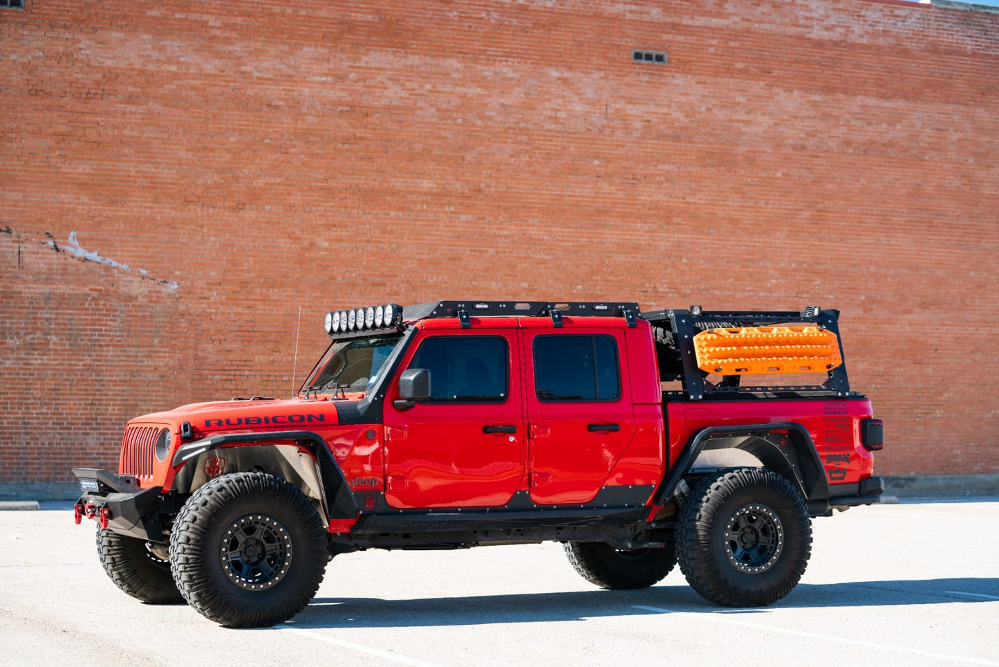 Treck Roof Rack System | Modular | 4 Door - Texture Black 2020-2025 Jeep JT