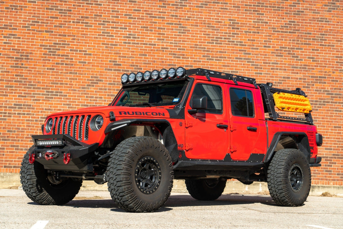 Treck Roof Rack System | Modular | 4 Door - Texture Black 2020-2025 Jeep JT