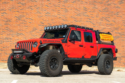 Treck Roof Rack System | Modular | 4 Door - Texture Black 2020-2025 Jeep JT