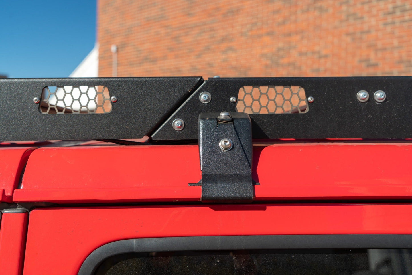 Treck Roof Rack System | Modular | 4 Door - Texture Black 2020-2025 Jeep JT