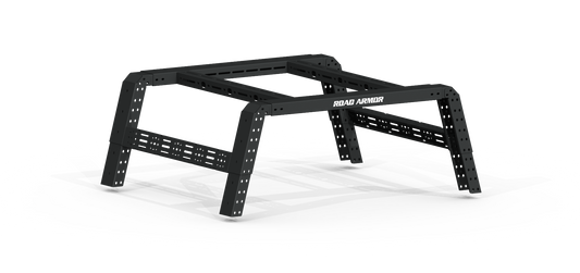 Treck 5.5-6Ft. Adjustable Bed Rack System | No Bracket Kit - Texture Black