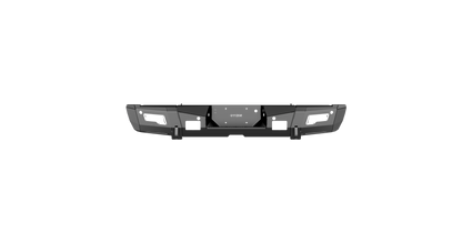 iDentity Rear Bumper Full Kit | Center Section | Shackle End Pods | Beauty Ring - Texture Black 2011-2016 Ford F-250 F-350 F-450