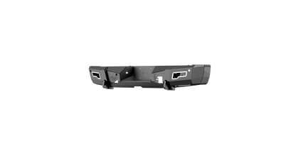 iDentity Rear Bumper Full Kit | Center Section | Shackle End Pods | Beauty Ring - Texture Black 2011-2016 Ford F-250 F-350 F-450
