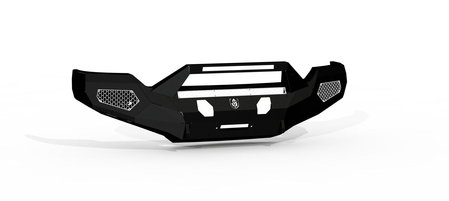 Evolution Front Winch Bumper Sheet Metal Pre-Runner Guard - Texture Black 2011-2016 Ford F-250 F-350