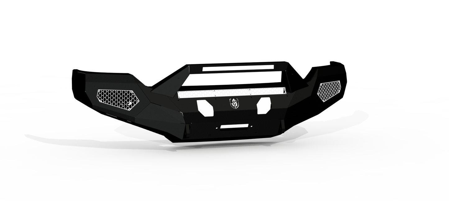 Evolution Front Winch Bumper Sheet Metal Pre-Runner Guard - Texture Black 2011-2016 Ford F-250 F-350